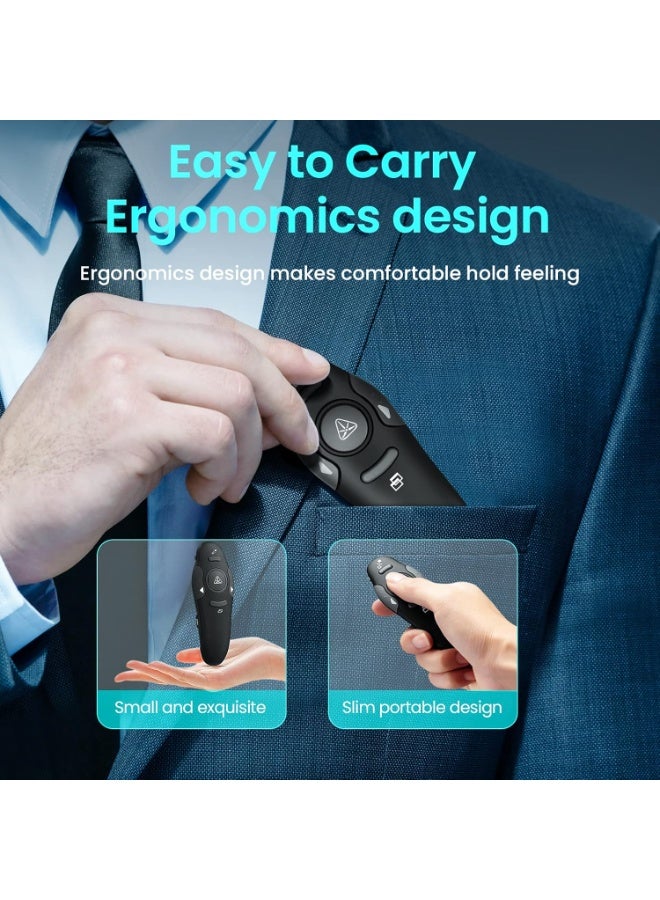 Gamma WP-01 Wireless Presenter | 2.4GHz | Red Laser Pointer | USB Plug-and-Play | 10 m Range - Image 3