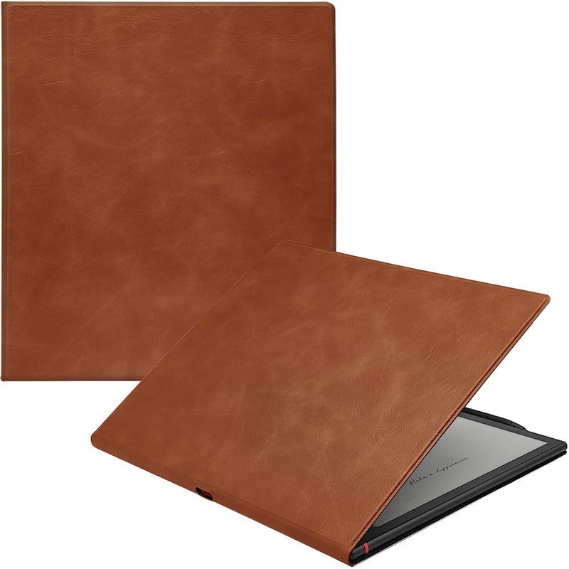 GOVTVA Magnetic Stand Case for Onyx Boox Note Air 5 CNote Air 4 CNote Air 3 C 202520242023 Released UltraThin Lightweight Leather Cover with Auto SleepWake Magnetic Closure Brown - Image 2