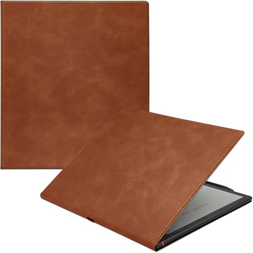 GOVTVA Magnetic Stand Case for Onyx Boox Note Air 5 CNote Air 4 CNote Air 3 C 202520242023 Released UltraThin Lightweight Leather Cover with Auto SleepWake Magnetic Closure Brown - Image 1