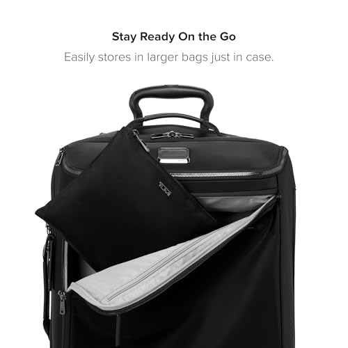 TUMI - Just In Case Foldable Backpack - Lightweight, Compact Travel Backpack - For One Bag Travel - 15.5" X 12.3" X 4.5" - Black with Gunmetal Hardware - Image 5