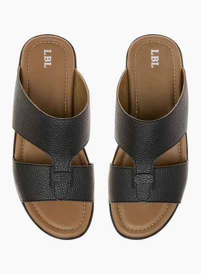 LBL by Shoexpress Men Textured Slip-On Arabic Sandals