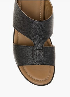 LBL by Shoexpress Men Textured Slip-On Arabic Sandals Ramadan Collection  - Image 3