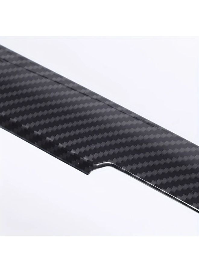 Carbon Fiber Dashboard Panel Decorative Sticker For Toyota Hilux 2016 2024 RHD - Image 4