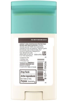 Aveeno Aveeno Kids Continuous Protection Sensitive Skin Mineral SPF 50 Sunscreen Stick, 1.5 oz  - Image 3