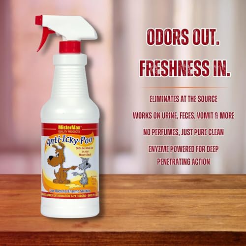 Mister Max Original Scent Anti Icky Poo Odor Remover, Quart Size - Image 2