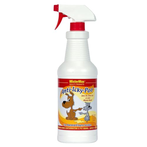 Mister Max Original Scent Anti Icky Poo Odor Remover, Quart Size - Image 1