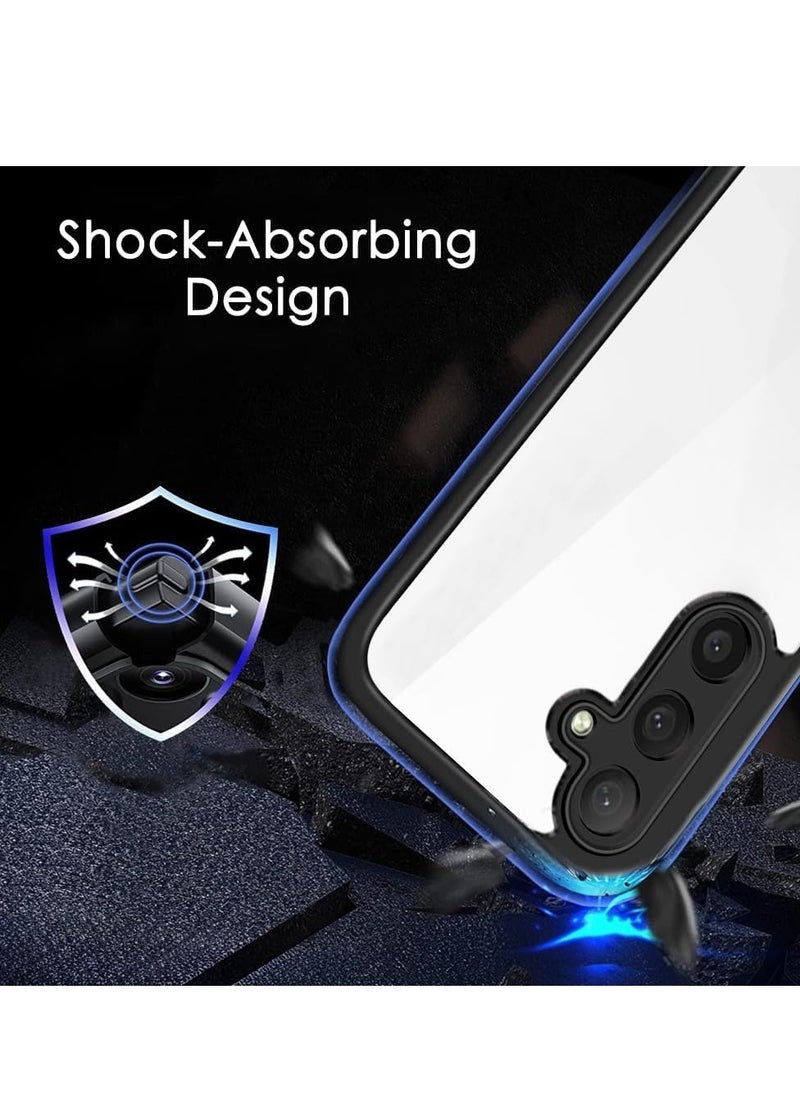Generic Bumper Protective Case for Samsung Galaxy s23 Silicone TPU Bumper Ultra Durable Ultra-Safe Camera Optimum Solution Black  - Image 4