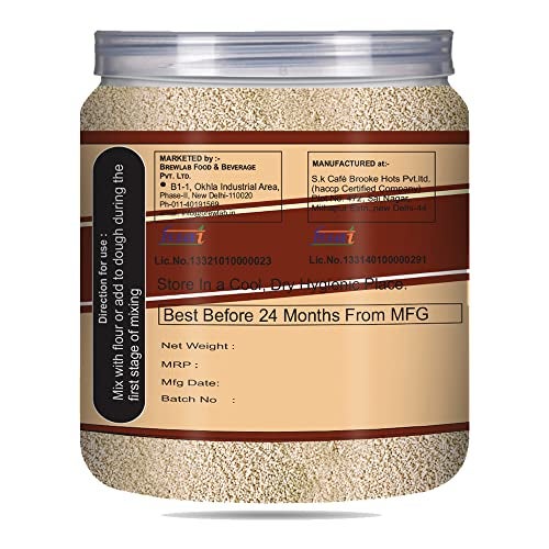 Brew Lab Active Instant Dry Yeast Powder for Baking Pizza and Bread Yeast Powder250gm - Image 3