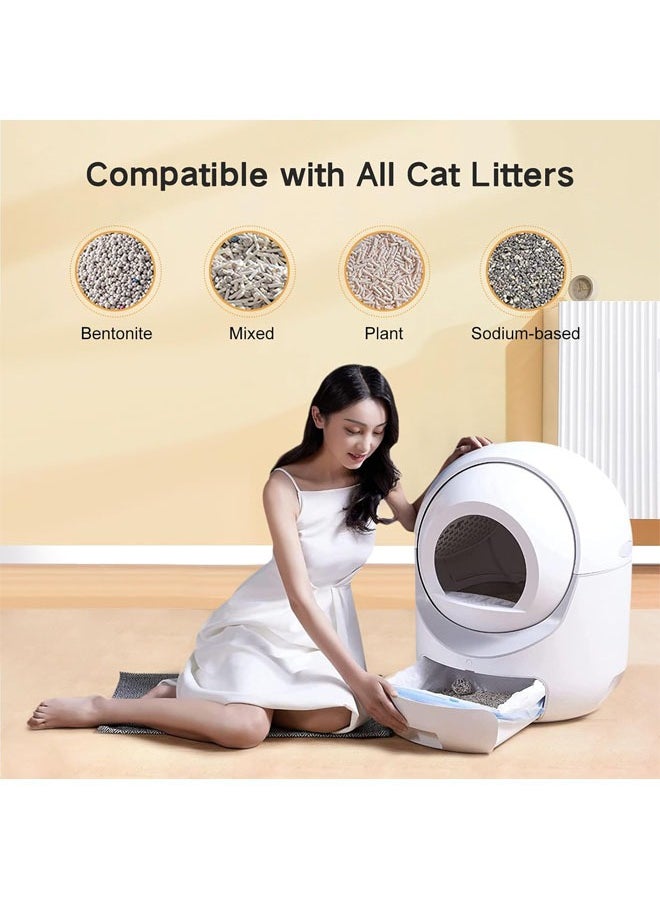 Beauenty - Self Cleaning Cat Litter Box No Scooping Automatic Litter Box with APP Control 70L Large Capacity Pet Toilet - Image 1