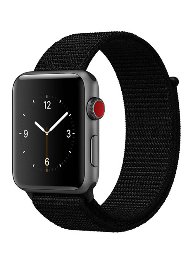 EHOME Replacement Band For Apple Watch Series 3/2/1 Black - Image 2