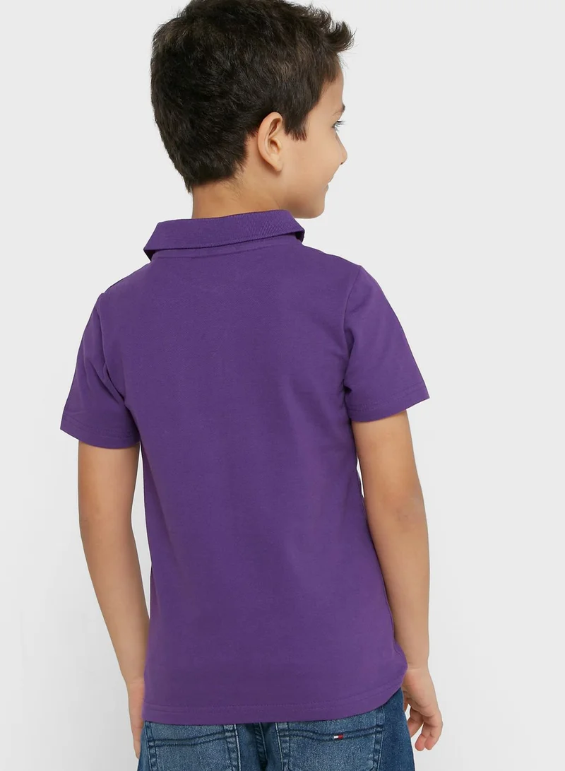 Pinata Chest Embroidered Polo For Boys