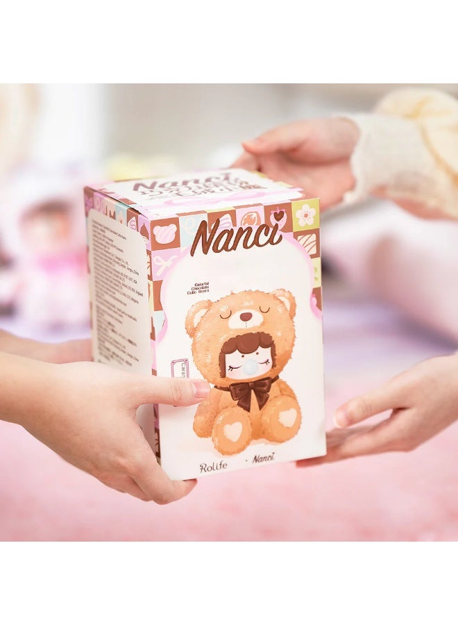 ROBOTIME Rolife Nanci’s Colorful Chocolate Cutie Bears Surprise Plush Dolls MNAXX - Image 2