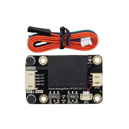 DFROBOT جاذبية: مستشعر التعرف على الصوت لتعلم اللغات دون اتصال للـ micro:bit/Arduino / ESP32 - I2C و UART - Image 5