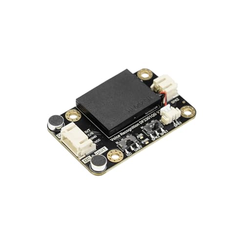 DFROBOT جاذبية: مستشعر التعرف على الصوت لتعلم اللغات دون اتصال للـ micro:bit/Arduino / ESP32 - I2C و UART - Image 1