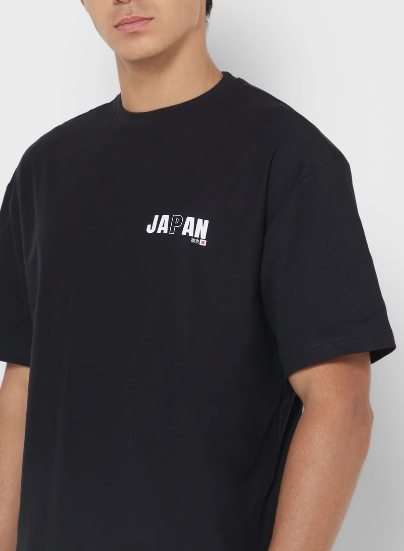 سفنتي فايف Casual Oversized T-Shirt