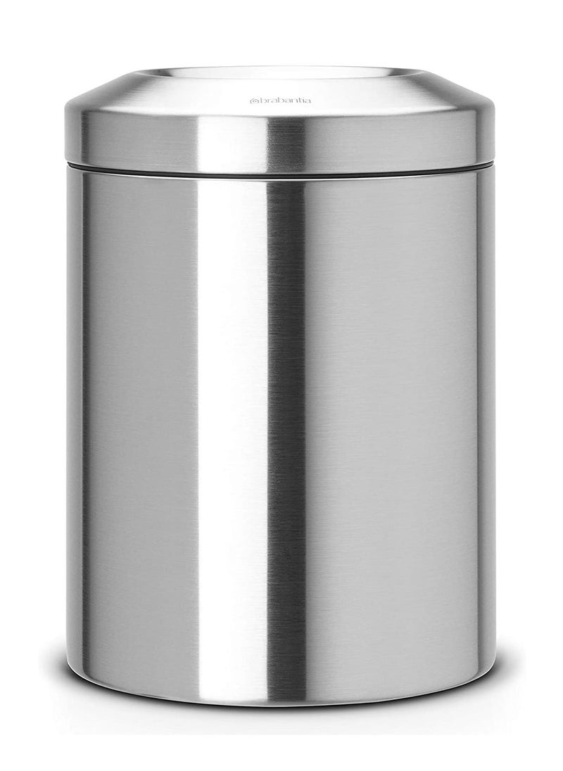 brabantia Flame Guard Waste Paper Bin 7 Litre Brilliant Steel  - Image 3