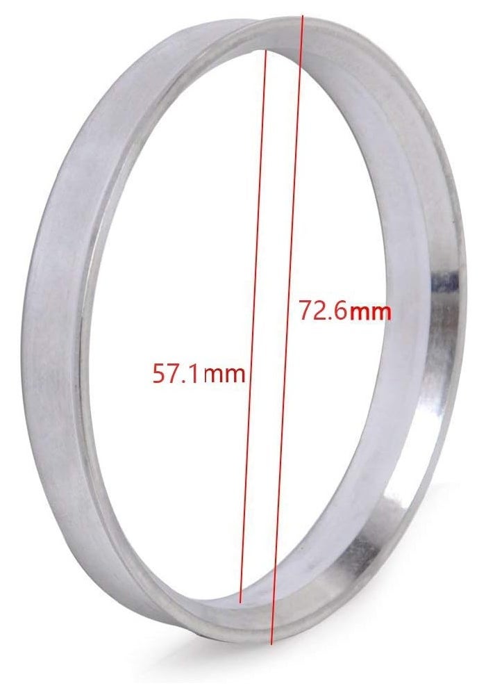ZHTEAPR 4pcs Aluminium Wheel Hub Centric Rings - Image 3