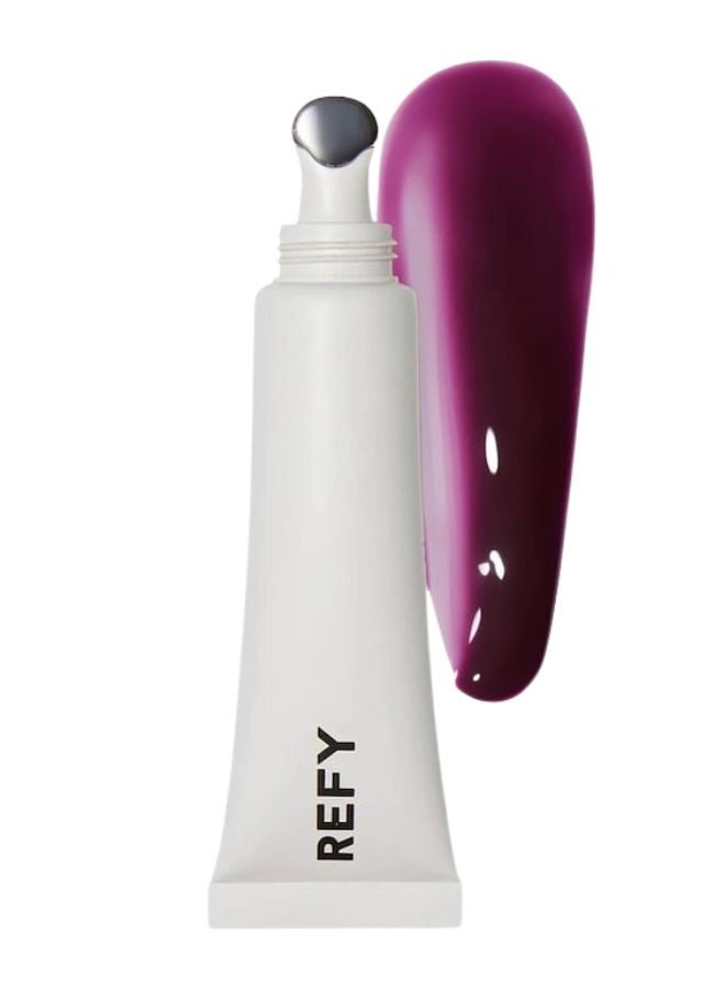 REFY Tinted Lip Gloss – Plum Shade, Hydrating Buildable Gloss, Sheer-to-Medium Coverage, High-Shine Finish, 13 mL / 0.44 fl oz - Image 1