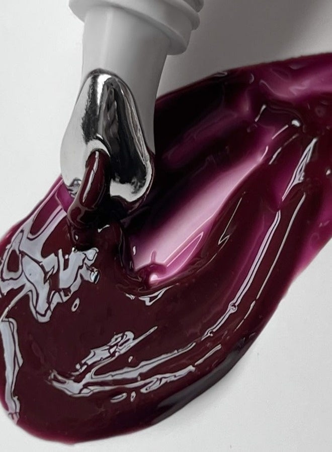 REFY Tinted Lip Gloss – Plum Shade, Hydrating Buildable Gloss, Sheer-to-Medium Coverage, High-Shine Finish, 13 mL / 0.44 fl oz - Image 5