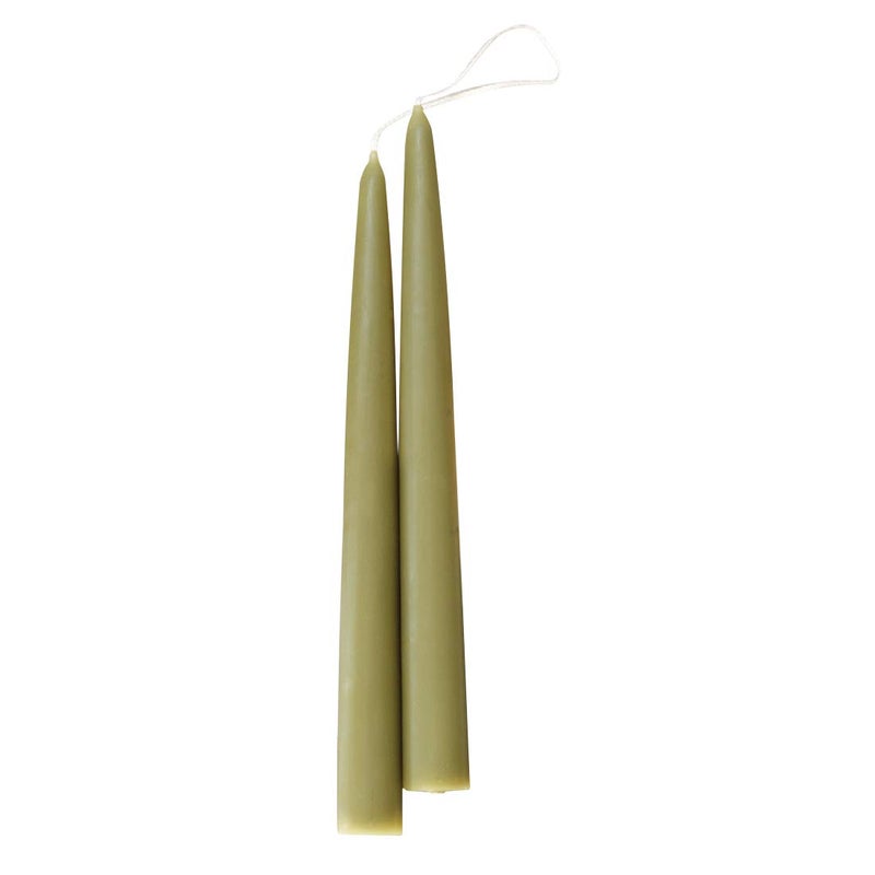 Root Candles Scented HandDipped Taper 9Inch Dinner Candles 2Count Bayberry