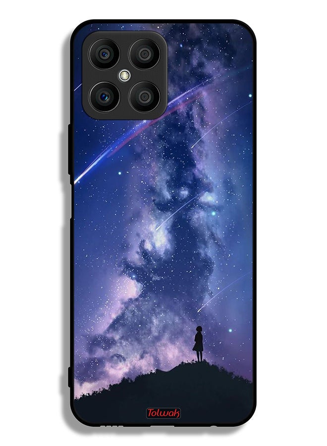 Tolwak Honor X8 4G Protective Case Cover Moving Stars - Image 1
