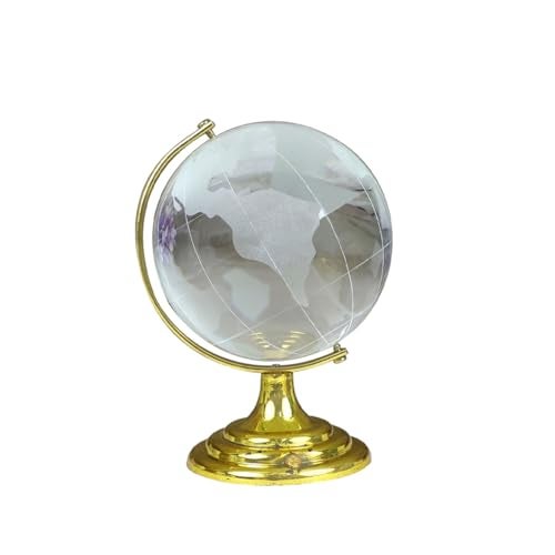 Crystu Vastu/Feng Shui Crystal Globe for Success Good Luck and Prosperity 50 mm. - Image 1