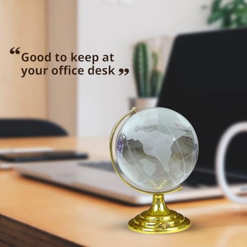 Crystu Vastu/Feng Shui Crystal Globe for Success Good Luck and Prosperity 50 mm. - Image 3