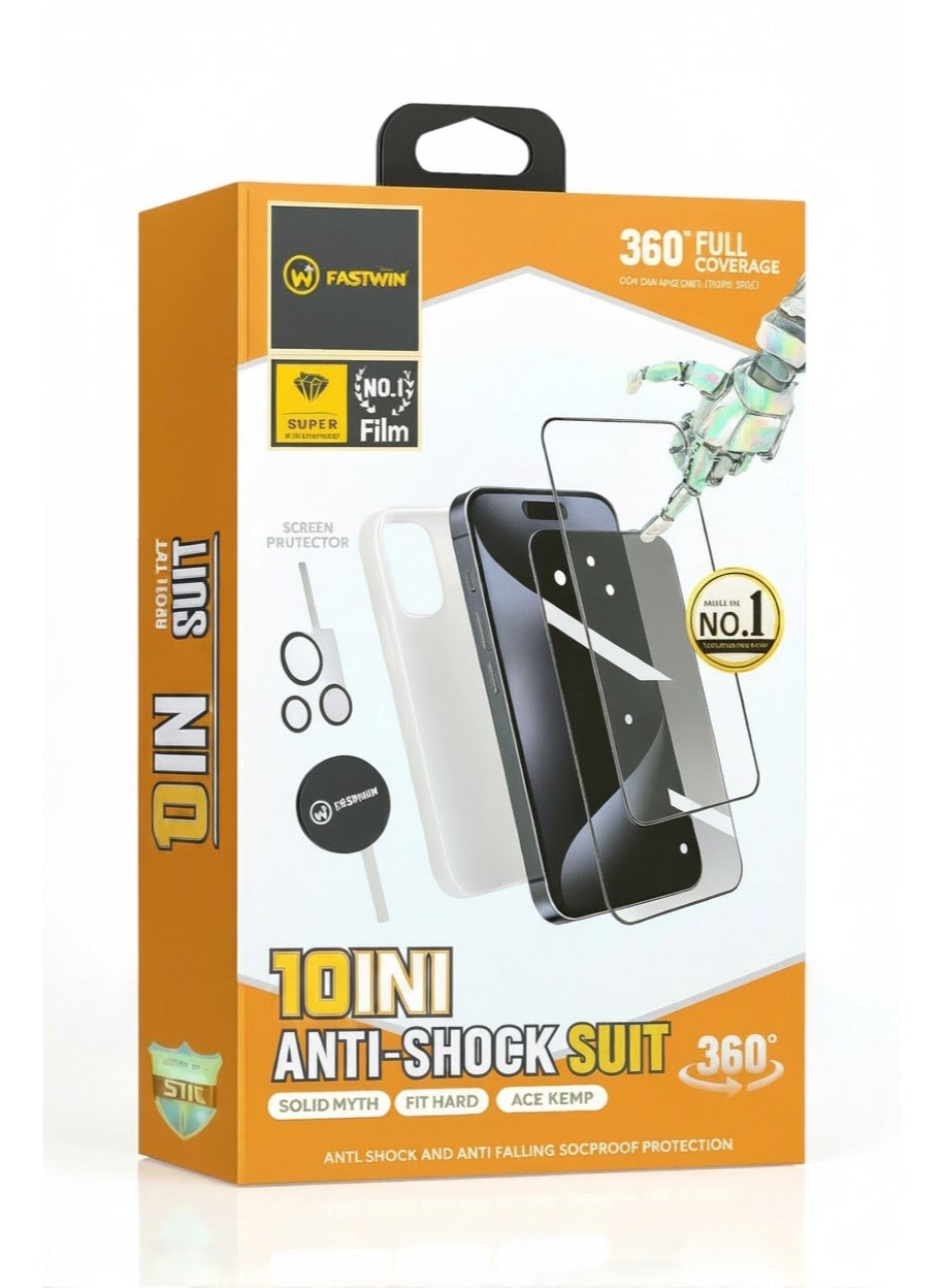 فاست وين FASTWIN Full Protection Package For iPhone 16 Pro Max