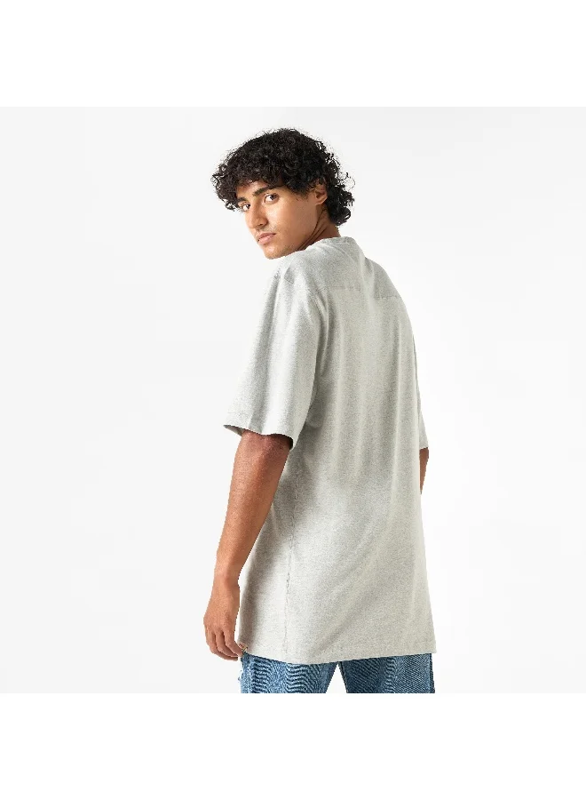 Lee Cooper Lee Cooper Crew Neck Regular Fit T-shirt with Pocket and Short Sleeves