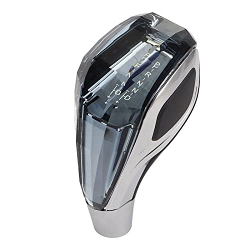KIMISS LED Gear Shift Knob for Cars 7Color AutoSwitch Touch Activated Shifter Head Fits M12 M10 M8 Lever Crystal Design - Image 1