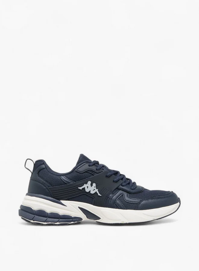 Kappa Men's Logo Detail Sports Shoes with Lace-Up Closure