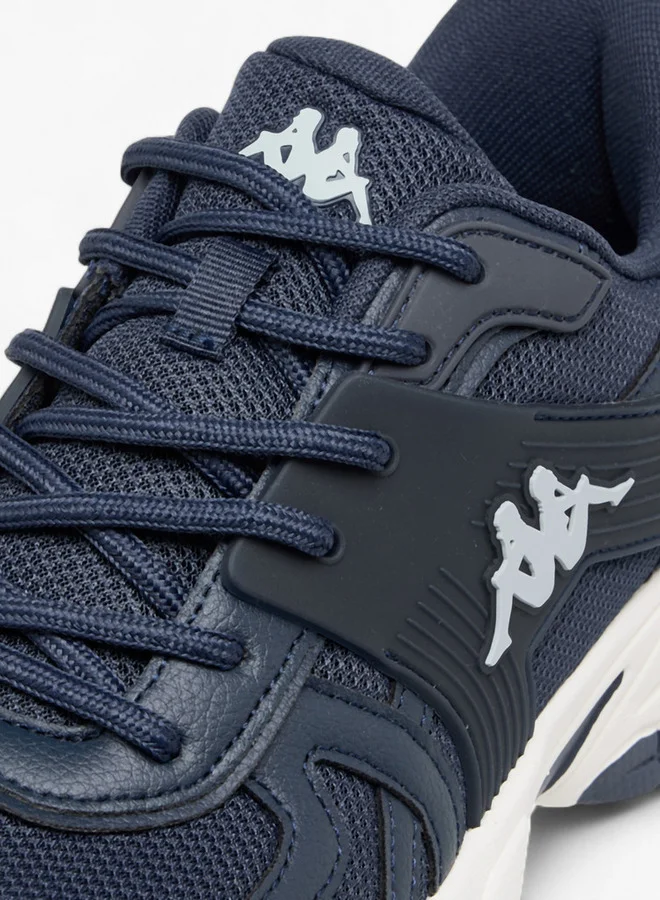 Kappa Men's Logo Detail Sports Shoes with Lace-Up Closure