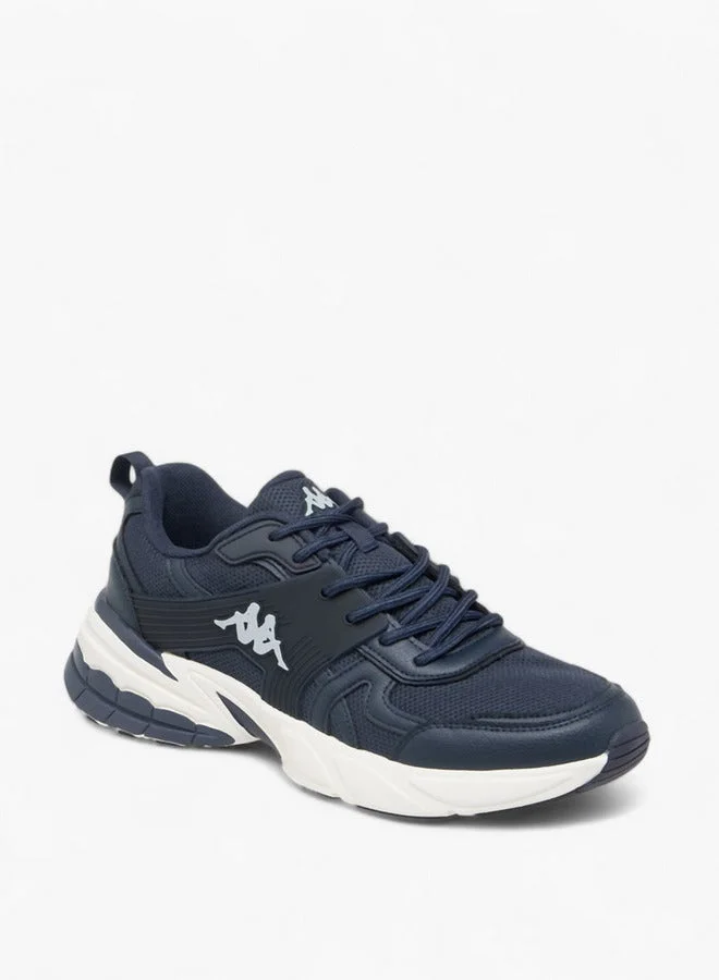 Kappa NAVY Men's Logo Detail Sports Shoes with Lace-Up Closure for Men | Best Price UAE
