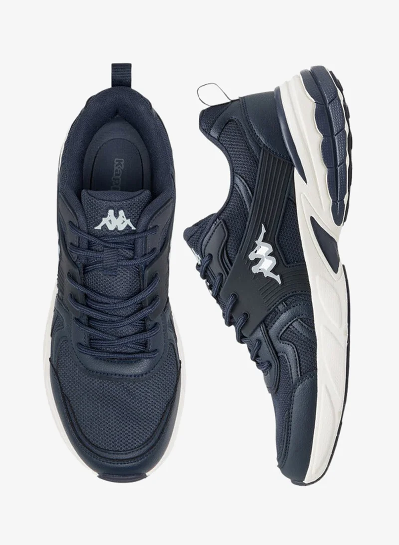 Men's Logo Detail Sports Shoes with Lace-Up Closure
