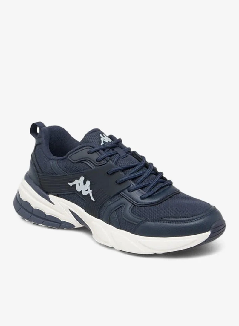 Kappa Men's Logo Detail Sports Shoes with Lace-Up Closure