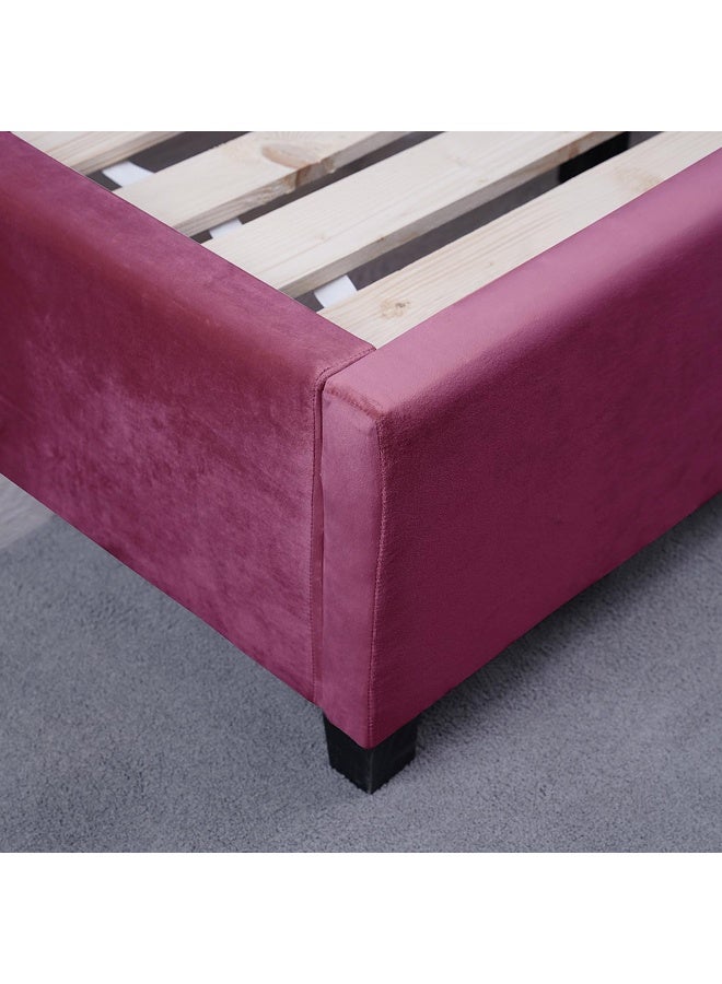 Pan Home Galia Base Velvet Pink 140X200 Cm - Image 2