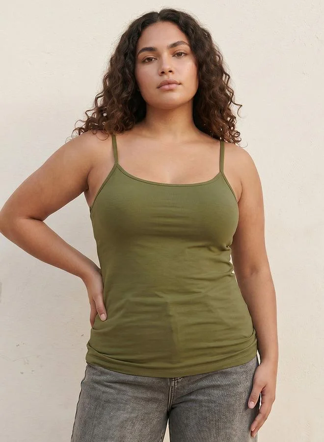 Splash FAV Basic Slim Fit Top with Spaghetti Straps
