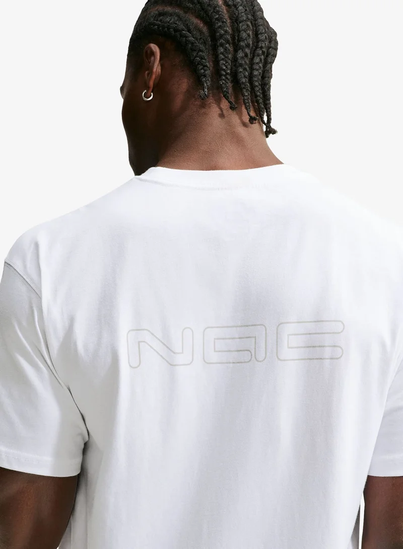 Nike WHITE/(LT SMOKE GREY) Loose Nac T-Shirt for Men | Best Price UAE
