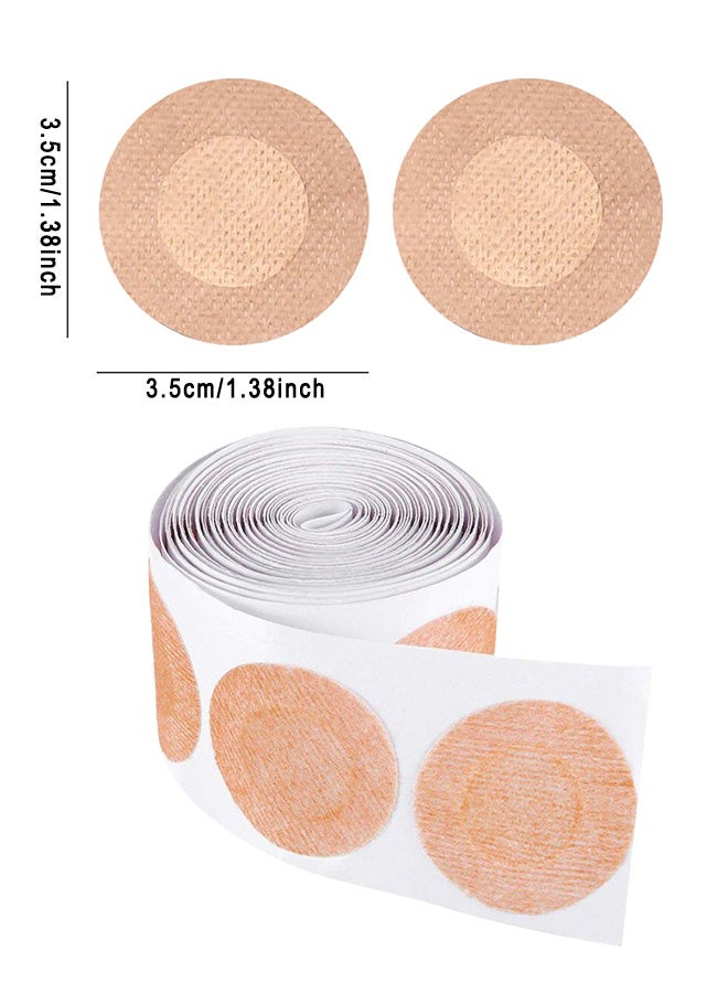 Depend 100PCS Nipple Cover Tape Pasties For Men, Disposable Nipple Hide Protect Care Invisible Nipple Cover Prevent Nipple Chafing Stickers Patch Sports Ultra-Marathon Running Gear - Image 2