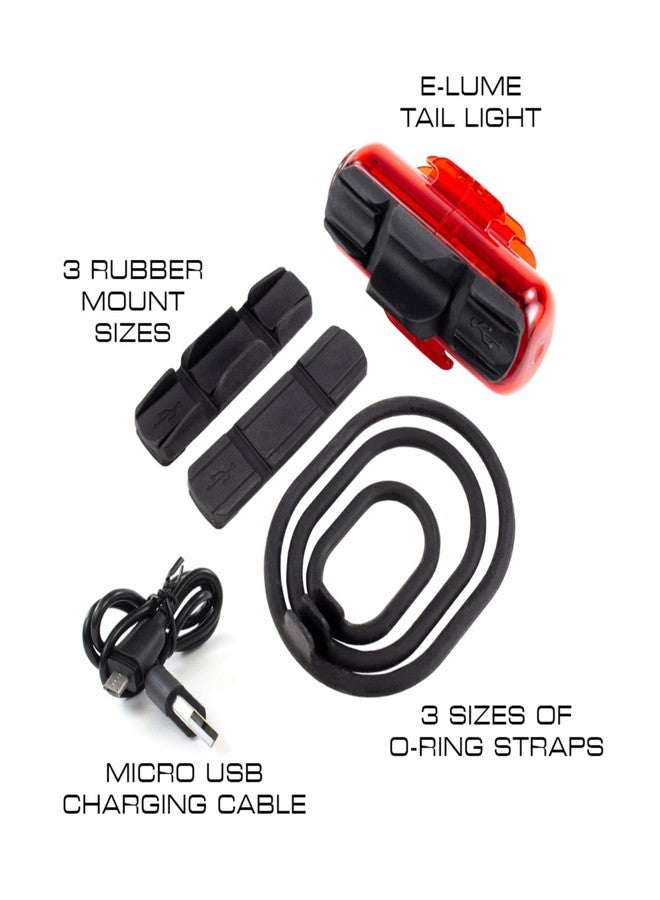 Serfas Cosmo 30 Tail Light Bicycle Night Riding 5 Modes 30 Lumens - Image 5