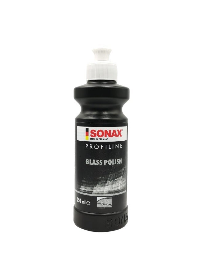 SONAX Profiline Glass Polish 250ml, Automotive Window & Windscreen Polishing Compound, Removes Light Scratches, Blinding, Etching & Weathering Marks, Car Glass Surface Care & Restoration Polish - Image 3