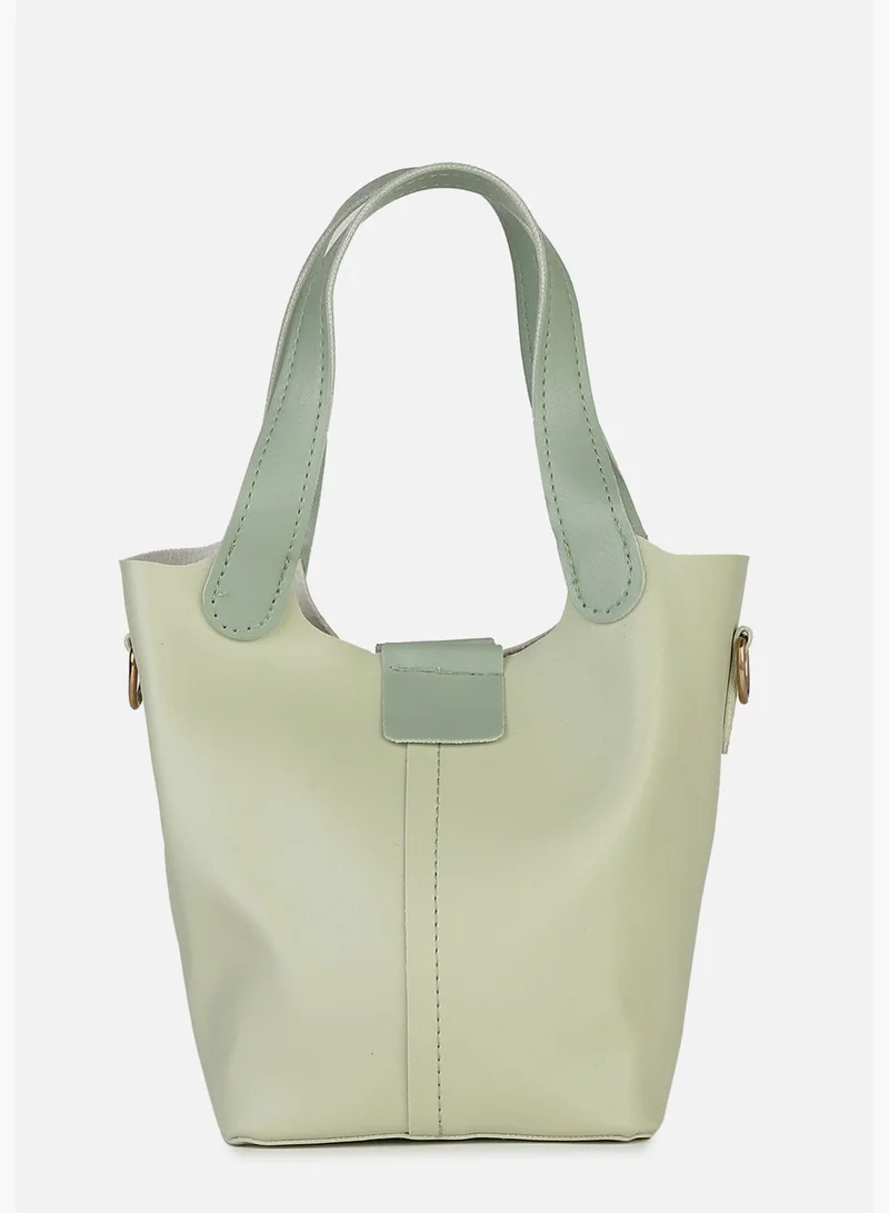 Haute Sauce Solid Magnet Lock Hand Bag