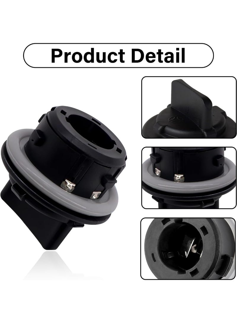 2pcs 92166-3K000 Front Turn Signal Light Bulb Socket Holder, Turn Signal Lamp Plug Socket Assembly, Compatible with KIA Soul Sportage Sorento/Hyundai Sonata Veloster - Image 3