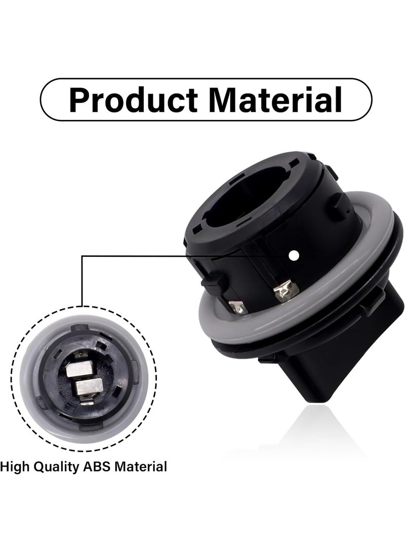 2pcs 92166-3K000 Front Turn Signal Light Bulb Socket Holder, Turn Signal Lamp Plug Socket Assembly, Compatible with KIA Soul Sportage Sorento/Hyundai Sonata Veloster - Image 4