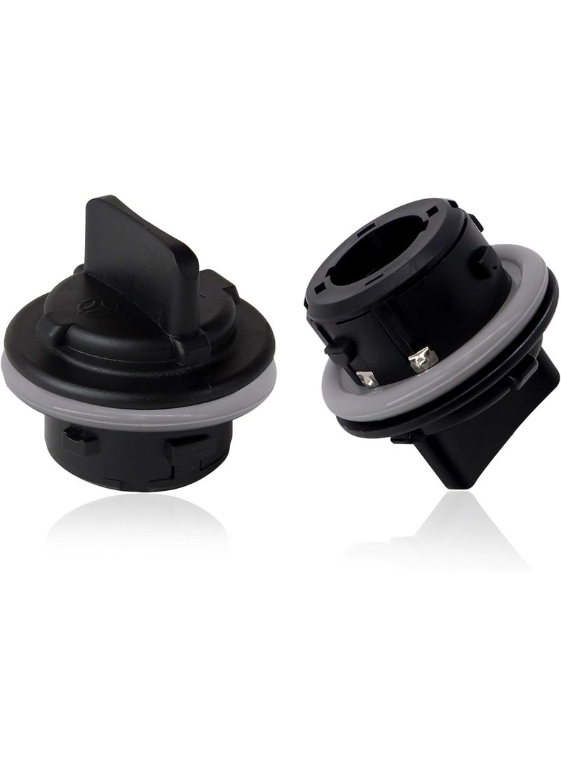 2pcs 92166-3K000 Front Turn Signal Light Bulb Socket Holder, Turn Signal Lamp Plug Socket Assembly, Compatible with KIA Soul Sportage Sorento/Hyundai Sonata Veloster - Image 1