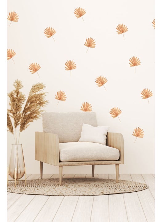 Sticker Express Fan Leaves Wall Sticker Set