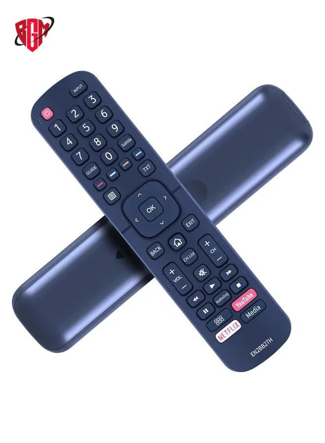 BGM EN2BB27H Hisense Smart TV Remote Control with YouTube & Netflix Short Keys  - Image 4