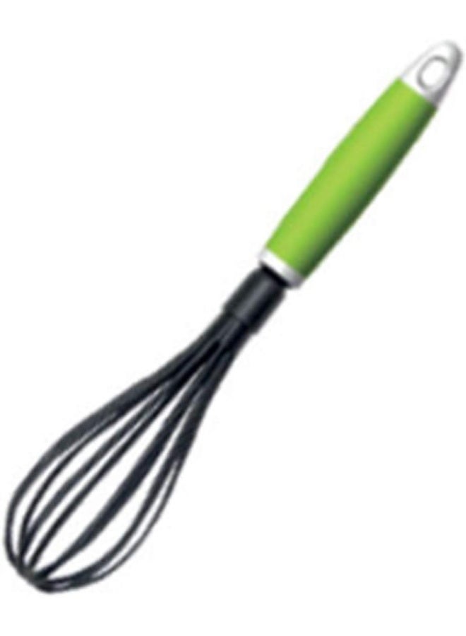 Royalford Nylon Whisk With Abs Handle 31.5X6Cm Multicolor Black/Green/White - Image 2