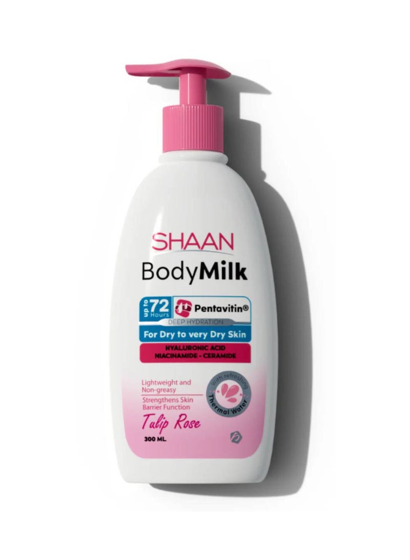 SHAAN Tulip Rose Body Milk 300ml