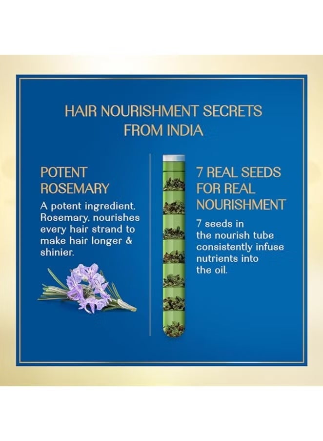 Herbsindia Herbs India Nourishment Of Rosemary & 7 Seeds Hair Oil -180 Ml - Image 3